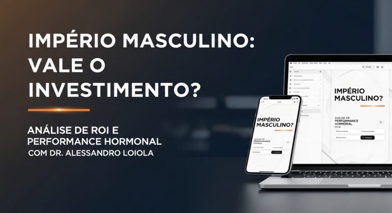 Império Masculino: Vale o Investimento? Análise de ROI e Performance Hormonal com Dr. Alessandro Loiola