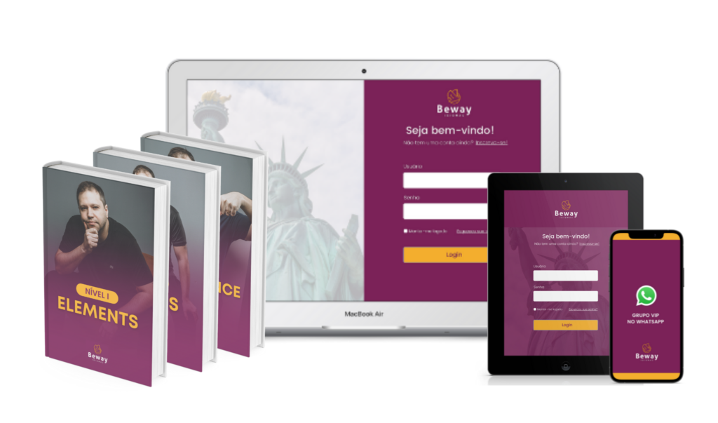 curso de inglês online Beway Idiomas Jonas
