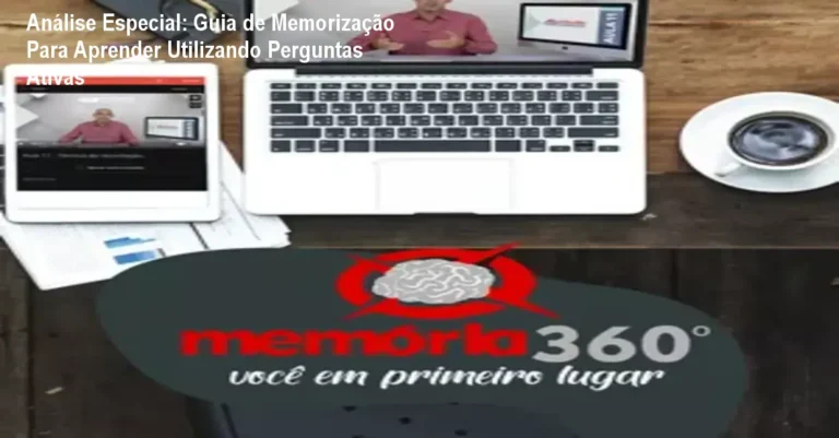 Capa informativa sobre o tema Guia de Memorização Para Aprender Utilizando Perguntas Ativas
