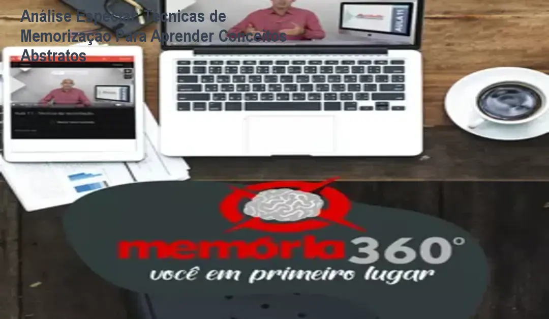 Análise Especial: Técnicas de Memorização Para Aprender Conceitos Abstratos 1 Curso de Memorização PDF Capa informativa sobre o tema Técnicas de Memorização Para Aprender Conceitos Abstratos