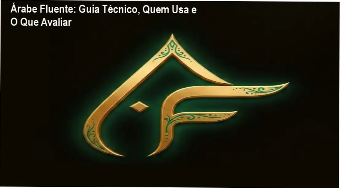 Tela da plataforma Árabe Fluente mostrando método gamificado e níveis AF1 a AF6