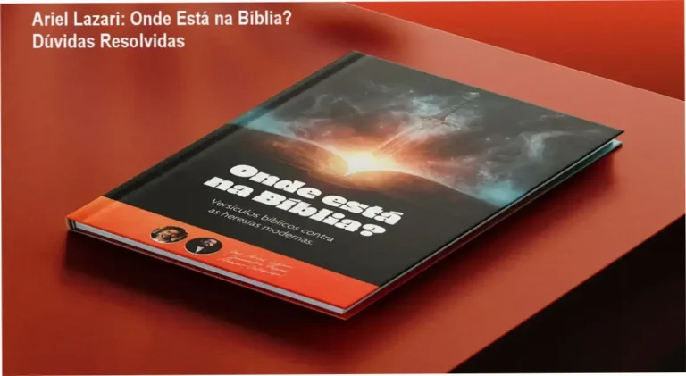Ariel Lazari: Onde Está na Bíblia? Dúvidas Resolvidas 8 Curso de Memorização PDF Capa do eBook Onde está na Bíblia de Ariel Lazari, guia de versículos para apologética católica