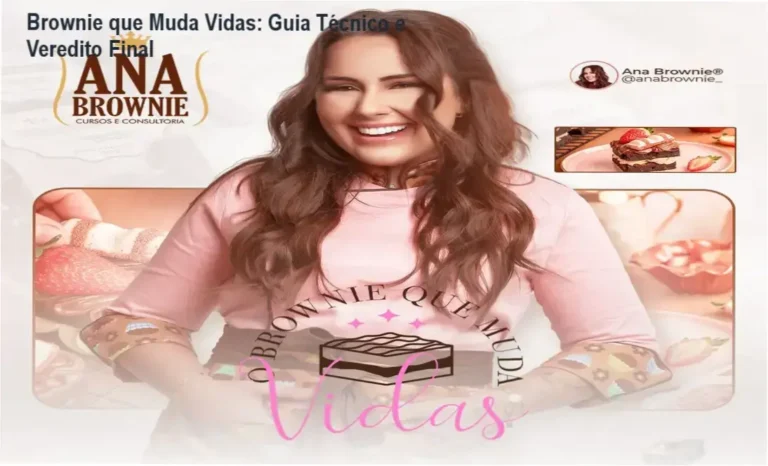 Imagem do curso Brownie que Muda Vidas mostrando receitas, gestão e vendas de brownies