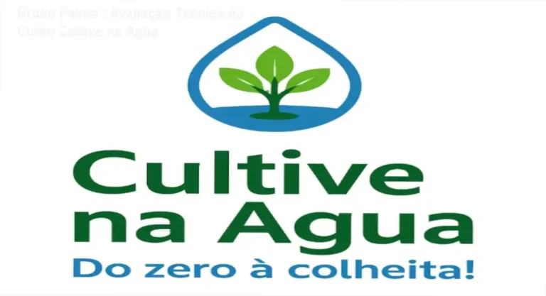 Bruno Palma – custo-benefício do curso Cultive na Água, investimento acessível para iniciar hidroponia