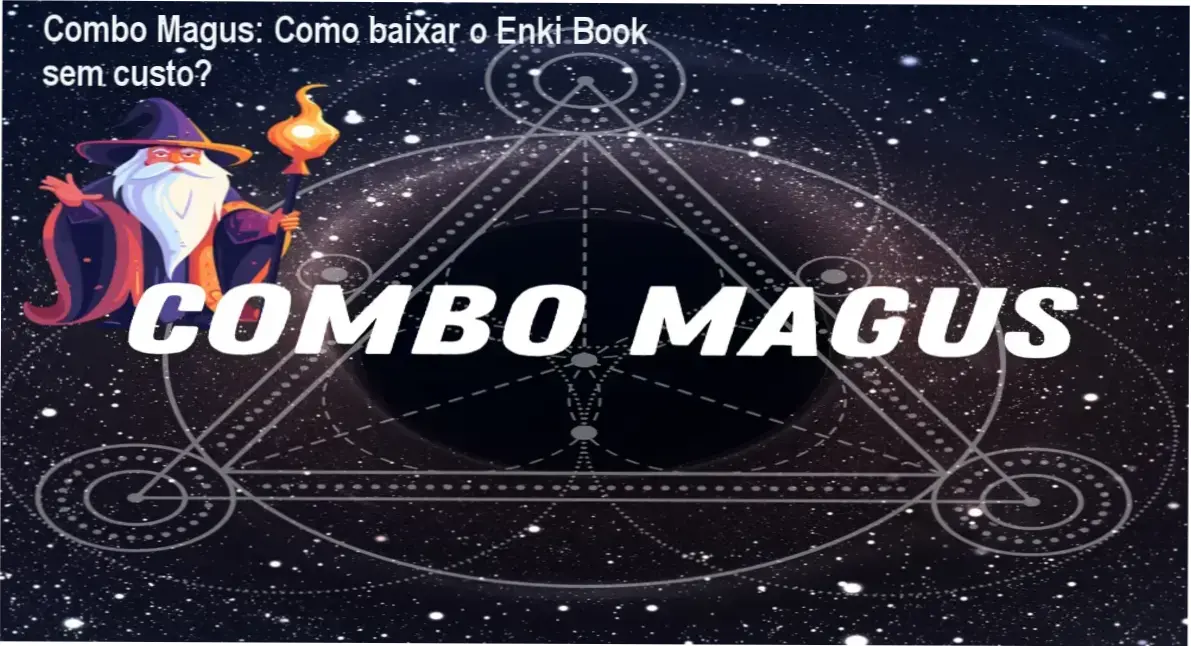 Captura da tela mostrando o acesso ao Combo Magus – Enki Book na plataforma oficial
