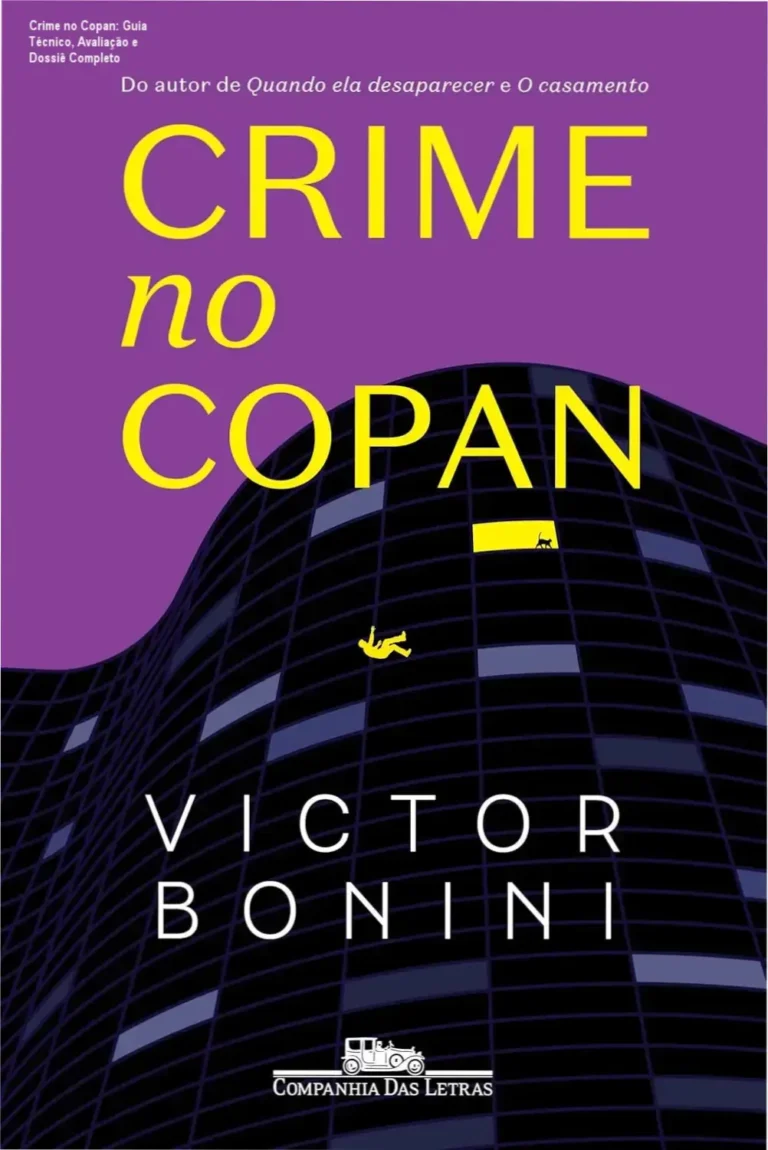 Crime no Copan: Guia Técnico, Avaliação e Dossiê Completo 9 Curso de Memorização PDF Capa do eBook Crime no Copan de Victor Bonini, thriller policial ambientado no icônico edifício de São Paulo