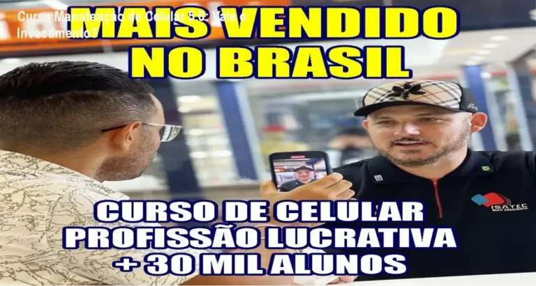 Curso Completo Manutenção e Conserto de Celular 5.0 por Luis Carlos – resultados de renda e habilidades profissionais