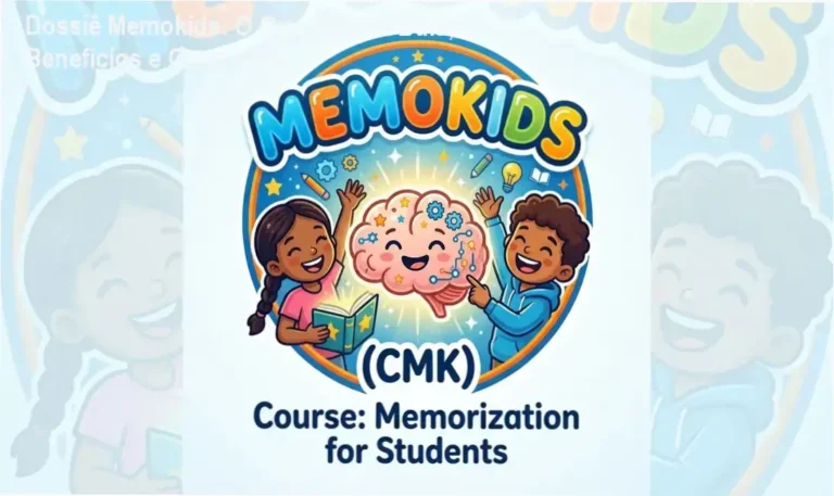Dossiê Memokids: O Que Vem na Bula, Benefícios e Como Usar 1 Curso de Memorização PDF Bula do Curso Memokids exibindo técnicas de memorização para estudantes