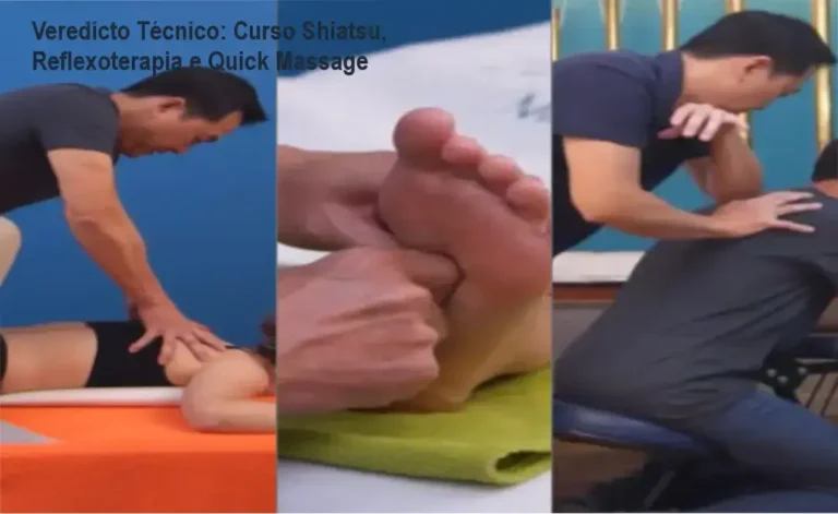 Imagem promocional do Curso de Shiatsu, Reflexoterapia e Quick Massage de Jorge Uehara