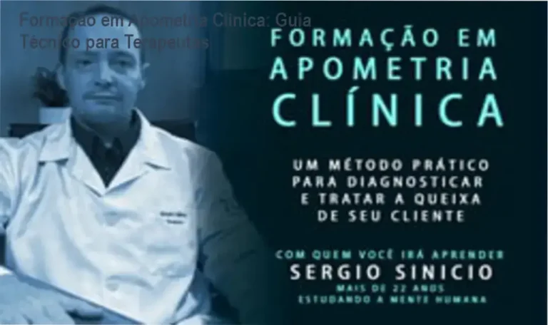 Capa do ebook da Formação em Apometria Clínica de Sergio Sinicio