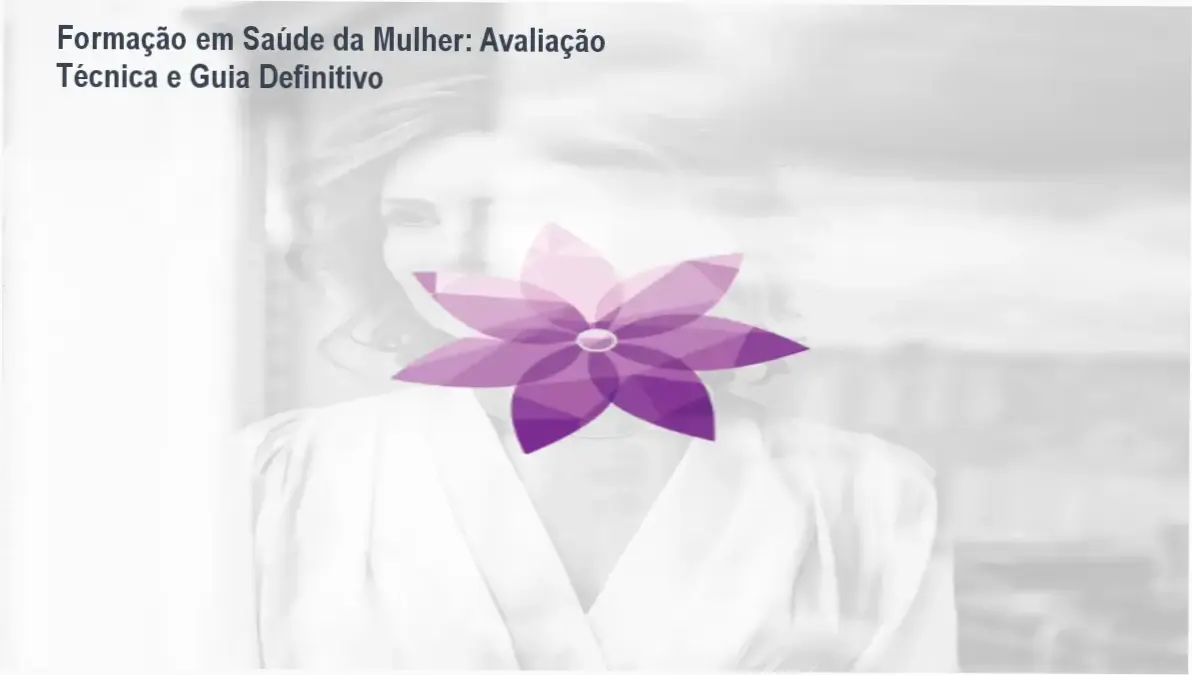 Profissional de nutrição analisando casos clínicos da Formação em Saúde da Mulher