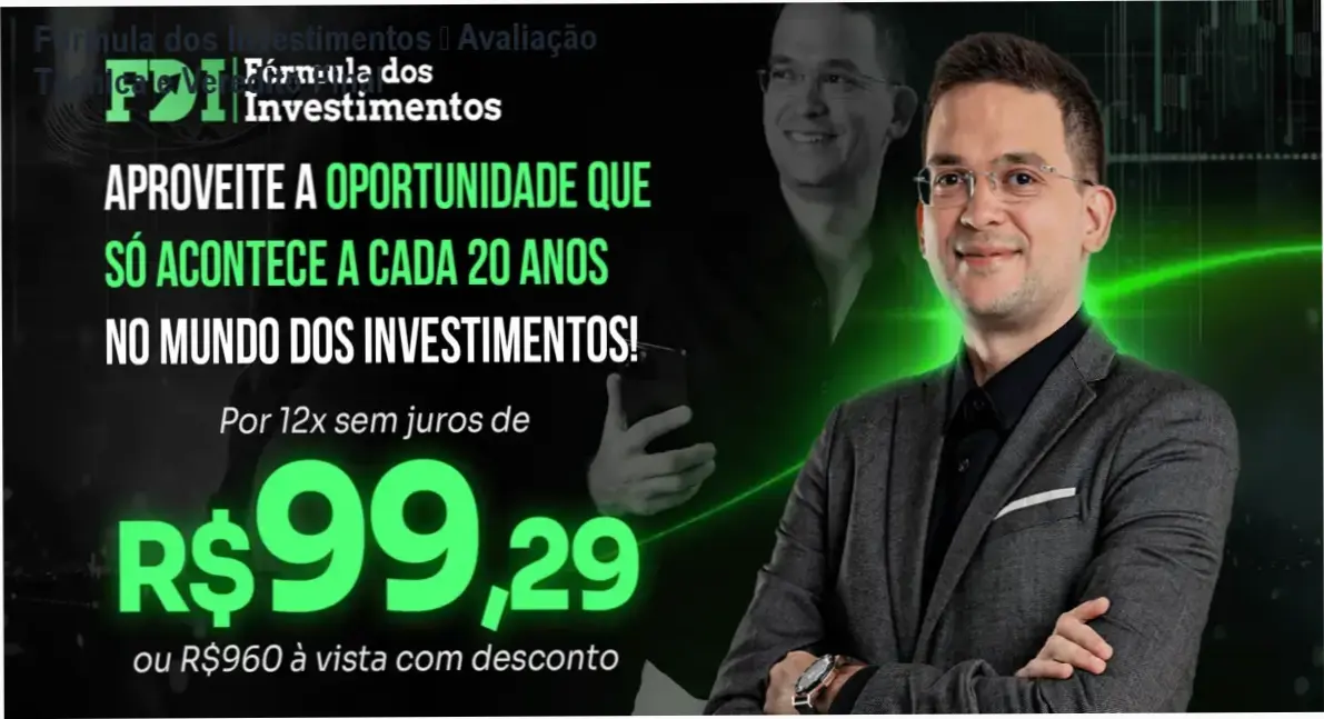 Fórmula dos Investimentos – Avaliação Técnica e Veredito Final 1 Curso de Memorização PDF Imagem ilustrativa da avaliação técnica do curso Fórmula dos Investimentos de Alberto Pompeu