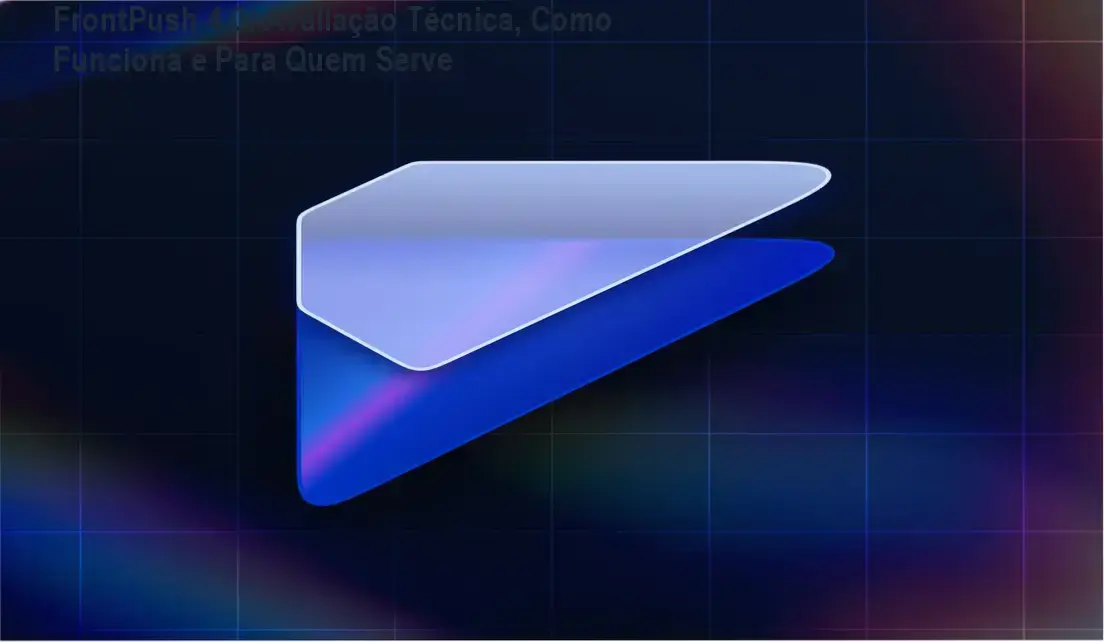 FrontPush 4.0: Avaliação Técnica, Como Funciona e Para Quem Serve 1 Curso de Memorização PDF Imagem ilustrando o curso FrontPush 4.0 com interface de desenvolvimento front‑end