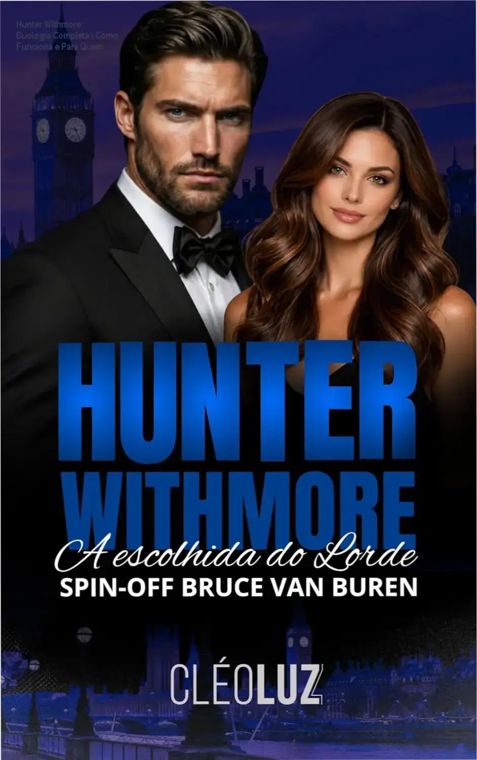 Capa da duologia Hunter Withmore – A Escolhida do Lorde, partes 1 e 2 em ebook Kindle