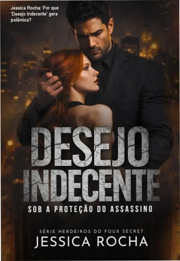 Capa do eBook Desejo Indecente de Jessica Rocha, romance erótico e suspense médico