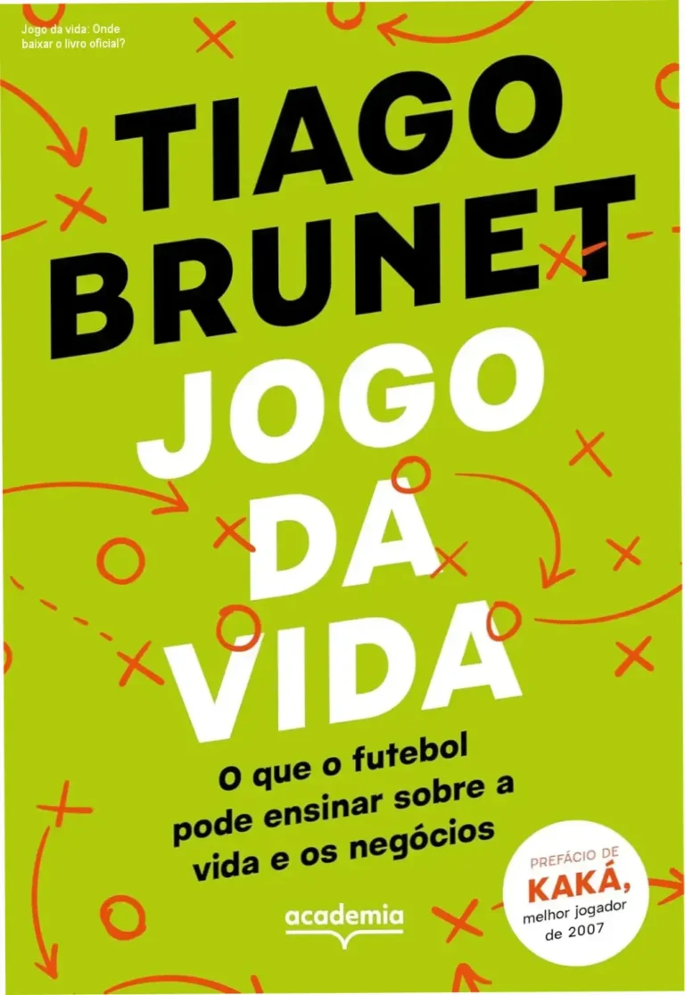 Jogo da vida: Onde baixar o livro oficial? 7 Curso de Memorização PDF Capa do livro Jogo da vida de Tiago Brunet mostrando o título e detalhes de compra