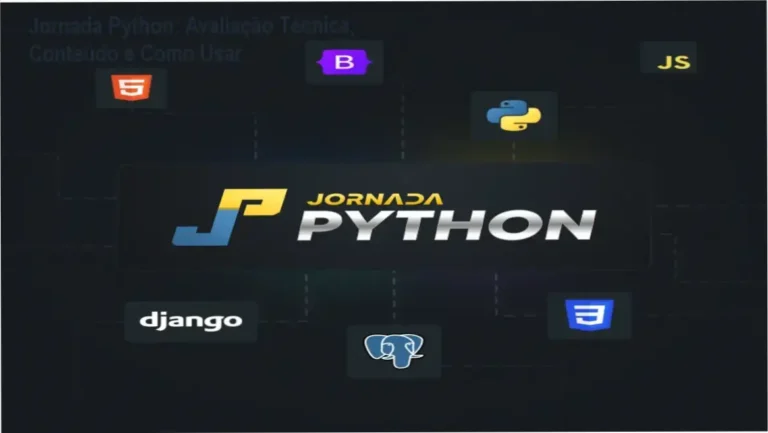 Visão geral da Jornada Python, curso online de Python, Django e APIs para iniciantes