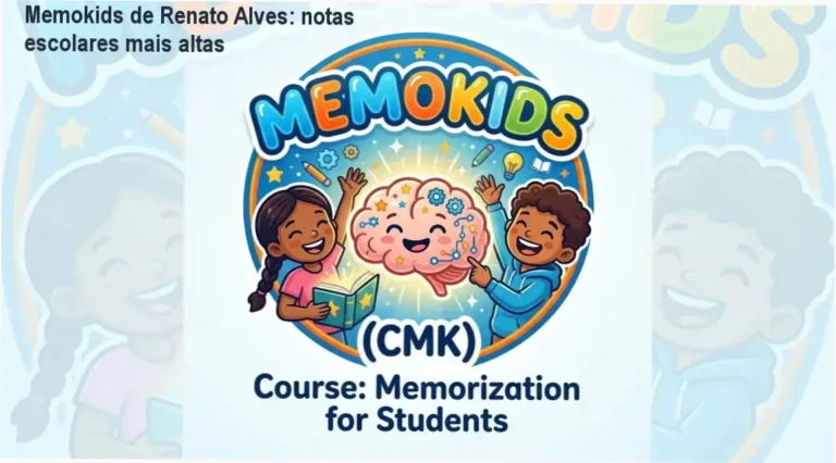 Memokids de Renato Alves: notas escolares mais altas 10 Curso de Memorização PDF Curso Memokids de Renato Alves – cronograma de estudo e carga horária detalhada