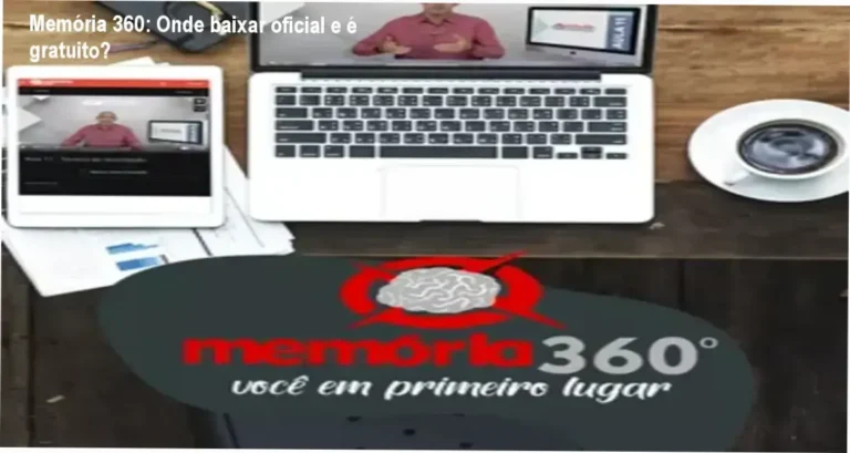 Memória 360: Onde baixar oficial e é gratuito? 10 Curso de Memorização PDF Captura de tela mostrando a página oficial de acesso ao curso Memória 360