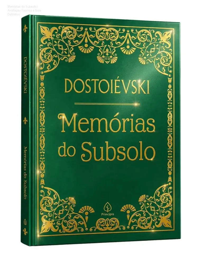 Memórias do Subsolo – Avaliação Técnica e Guia Definitivo 8 Curso de Memorização PDF Capa dura do ebook Memórias do Subsolo de Fiódor Dostoiévski