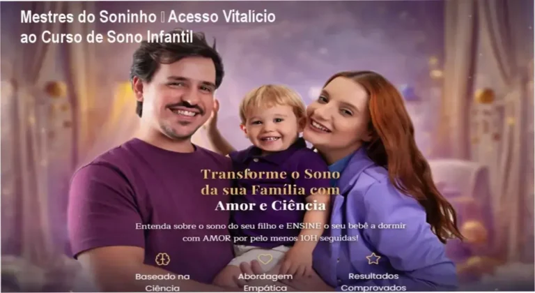 Mestres do Soninho – Acesso Vitalício ao Curso de Sono Infantil 10 Curso de Memorização PDF Mestres do Soninho de Nayara Rattacasso – acesso vitalício ao curso