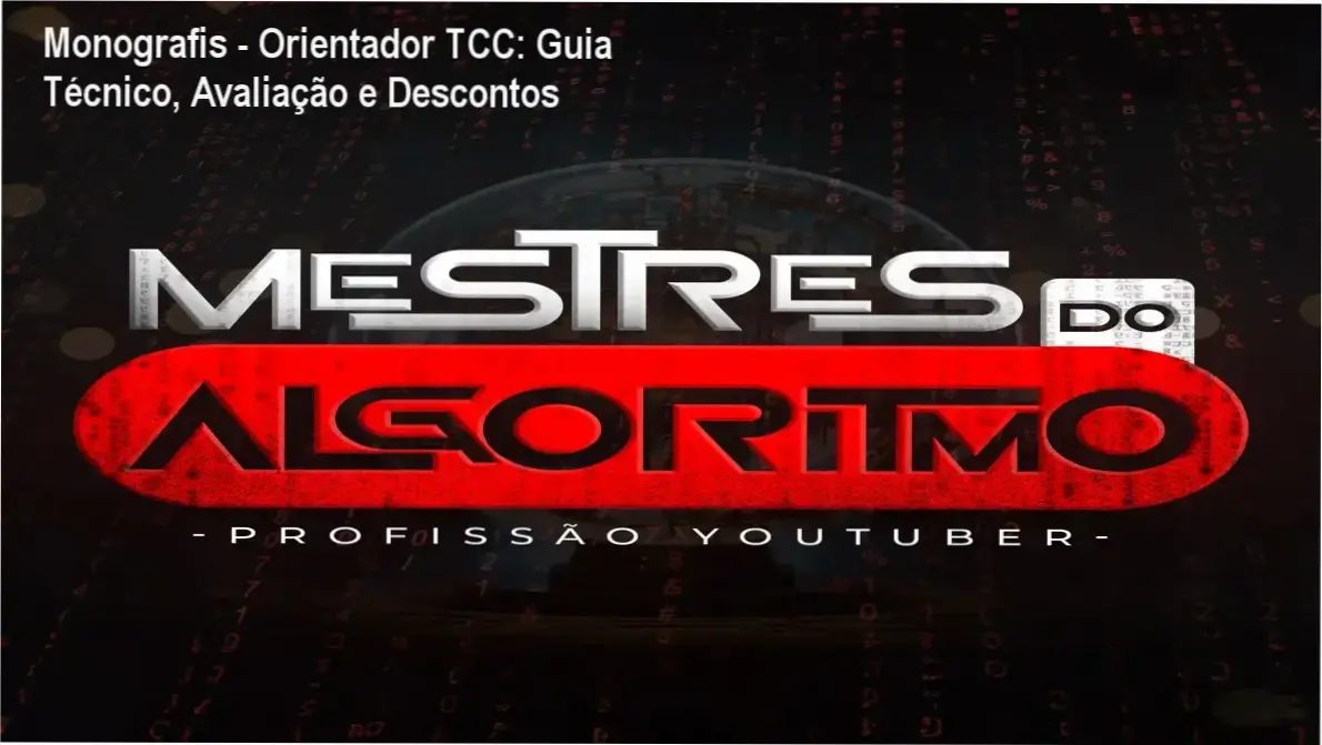 Imagem promocional do Monografis - Orientador TCC mostrando oferta e cupom de desconto