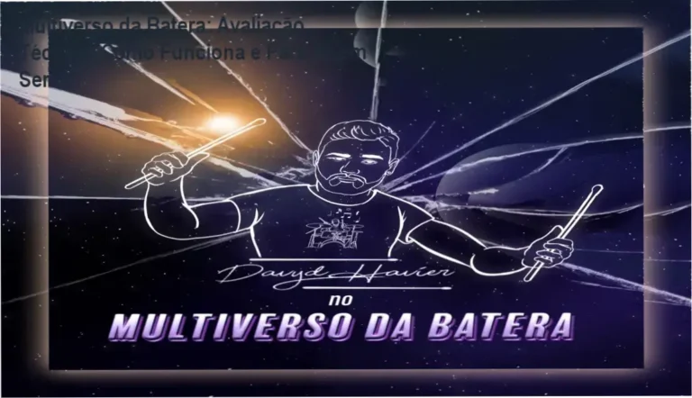 Imagem do curso Multiverso da Batera mostrando a metodologia simplificada de bateria