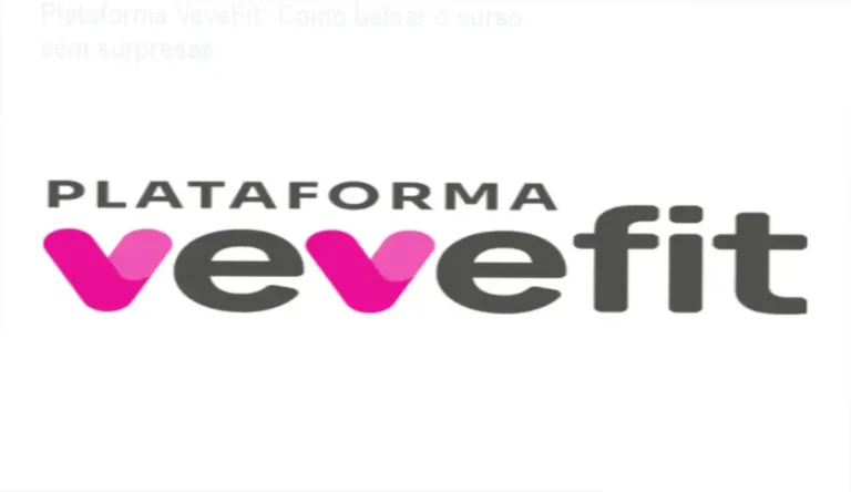 Plataforma VeveFit: Como baixar o curso sem surpresas 9 Curso de Memorização PDF Tela mostrando onde fazer o download da Plataforma VeveFit no site oficial