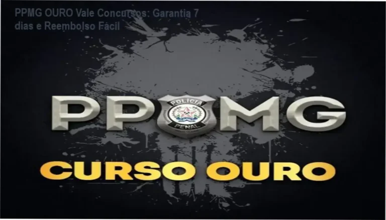 Curso PPMG OURO da Vale Concursos – política de reembolso, garantia e cancelamento