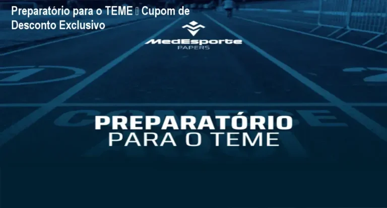Preparatório para o TEME de Guilherme Alfonso Vieira Adami – oferta de cupom e desconto