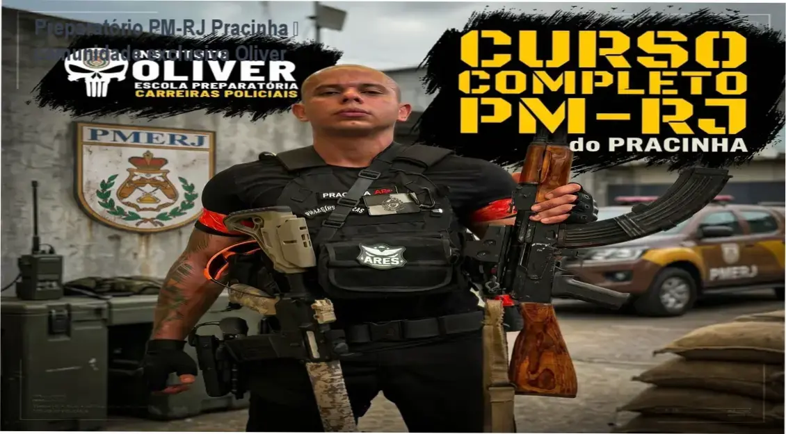 Preparatório PM‑RJ Pracinha – Instituto Óliver – comunidade de alunos