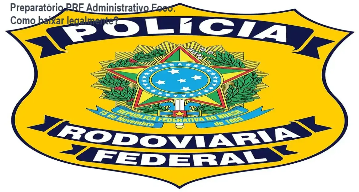 Preparatório PRF Administrativo Foco: Como baixar legalmente? 1 Curso de Memorização PDF Página de download do e‑book Preparatório PRF Administrativo Foco mostrando opções de acesso
