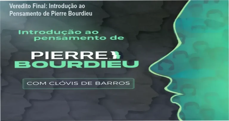 Representação didática dos conceitos de Pierre Bourdieu ministrados pelo professor Clóvis de Barros Filho