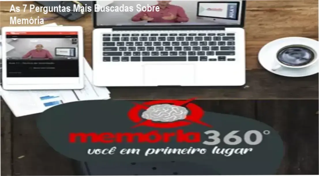 Ilustração mostrando associações mentais que fortalecem a memória de longo prazo