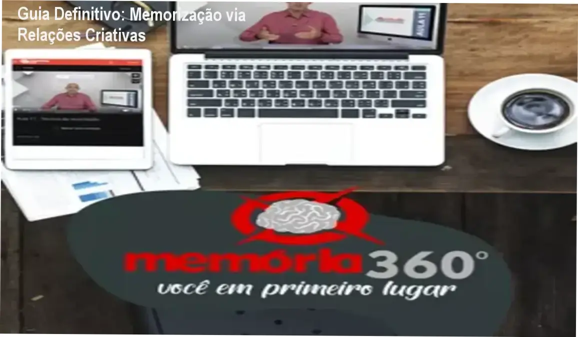 Guia Definitivo: Memorização via Relações Criativas 1 Curso de Memorização PDF Capa do guia sobre memorização utilizando relações criativas e técnicas de associação