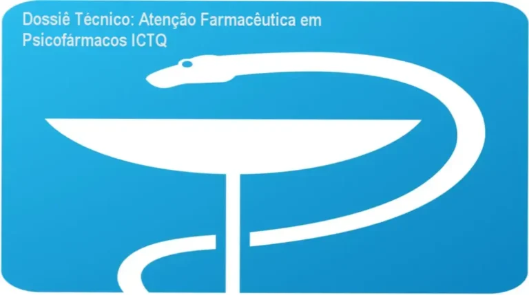 Dossiê Técnico: Atenção Farmacêutica em Psicofármacos ICTQ 9 Curso de Memorização PDF Infográfico técnico sobre o Curso de Atenção Farmacêutica em Psicofármacos do ICTQ