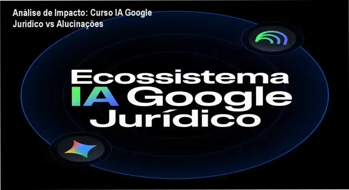 Análise de Impacto: Curso IA Google Jurídico vs Alucinações 1 Curso de Memorização PDF Advogado utilizando as ferramentas Gemini e NotebookLM para análise técnica de documentos jurídicos