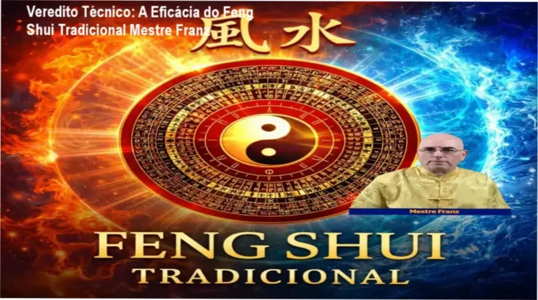 Diagrama de harmonização energética baseado no Feng Shui Tradicional de Mestre Franz