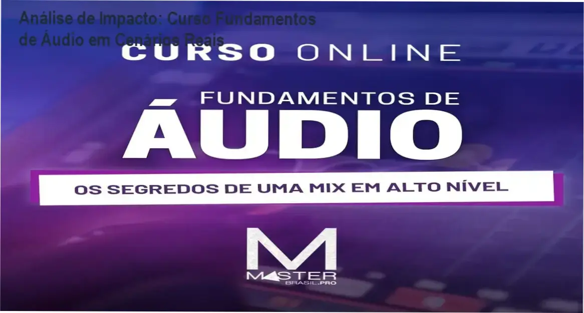 Operador de som configurando mesa de áudio profissional para mixagem ao vivo
