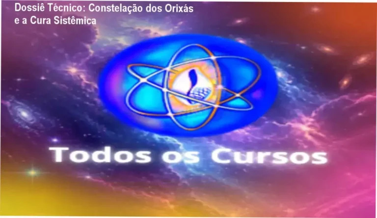 Esquema técnico da Formação em Terapeuta de Constelação dos Orixás