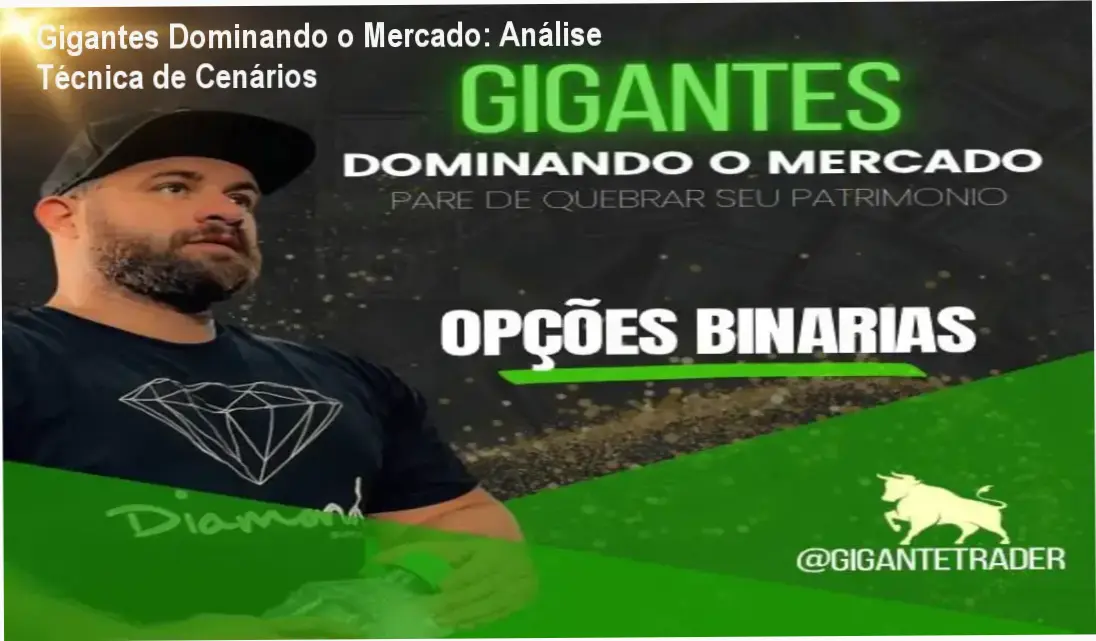 Interface de análise técnica de opções binárias do método Gigantes Dominando o Mercado