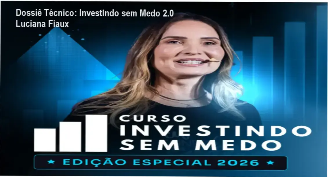 Dossiê Técnico: Investindo sem Medo 2.0 Luciana Fiaux 1 Curso de Memorização PDF Simulação de cenários financeiros aplicando o método Investindo sem Medo de Luciana Fiaux