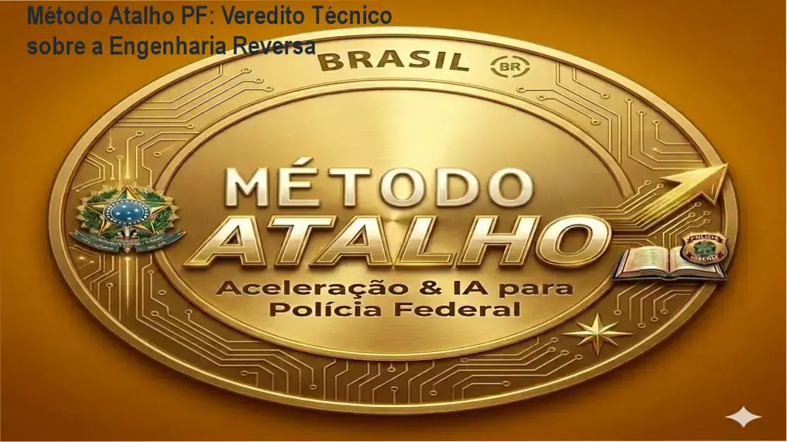 Esquema tático do Método Atalho para Agente da PF utilizando IA e Engenharia Reversa