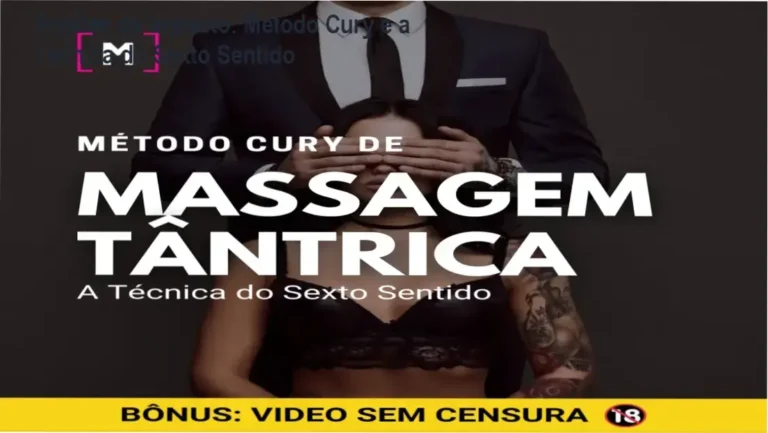 Análise de Impacto: Método Cury e a Técnica do Sexto Sentido 2 Curso de Memorização PDF Representação da aplicação do Método Cury de Massagem Tântrica para ampliação do prazer sensorial