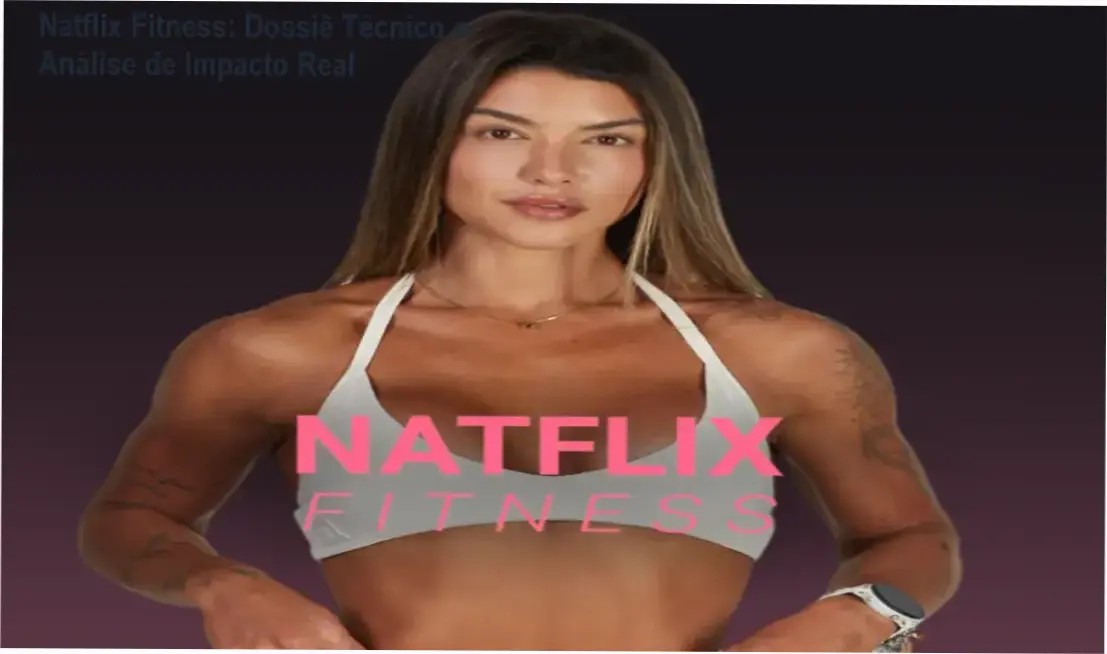 Interface da plataforma Natflix Fitness exibindo treinos e planos alimentares para mulheres