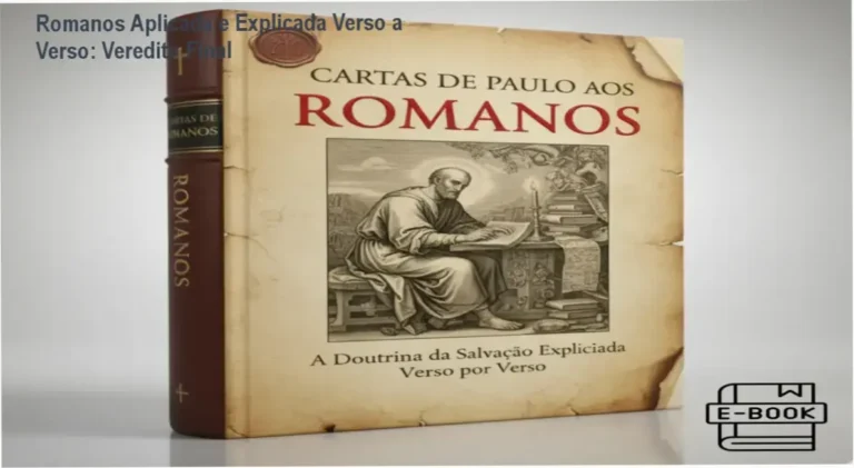 Romanos Aplicada e Explicada Verso a Verso: Veredito Final 1 Curso de Memorização PDF E-book Romanos Aplicada e Explicada Verso a Verso com foco em exegese e pregação expositiva