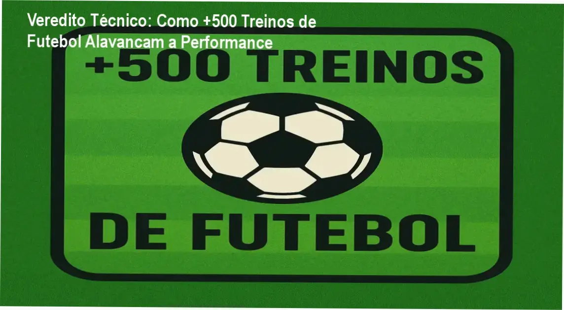 Atleta de futebol realizando exercícios de treinamento funcional para alta performance