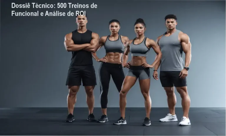 Interface do programa 500 Treinos de Funcional destacando a biblioteca de videoaulas e cronogramas semanais