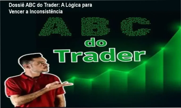 Interface do curso ABC do Trader demonstrando análise de fluxo e comportamento gráfico