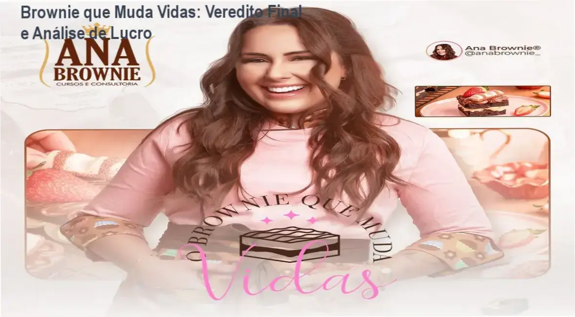 Brownies gourmet profissionais produzidos sob a metodologia do curso Brownie que Muda Vidas